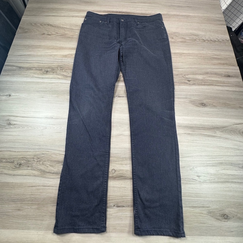 Levi Strauss 511 Mens Dark Wash Slim Fit Jeans W34 L34